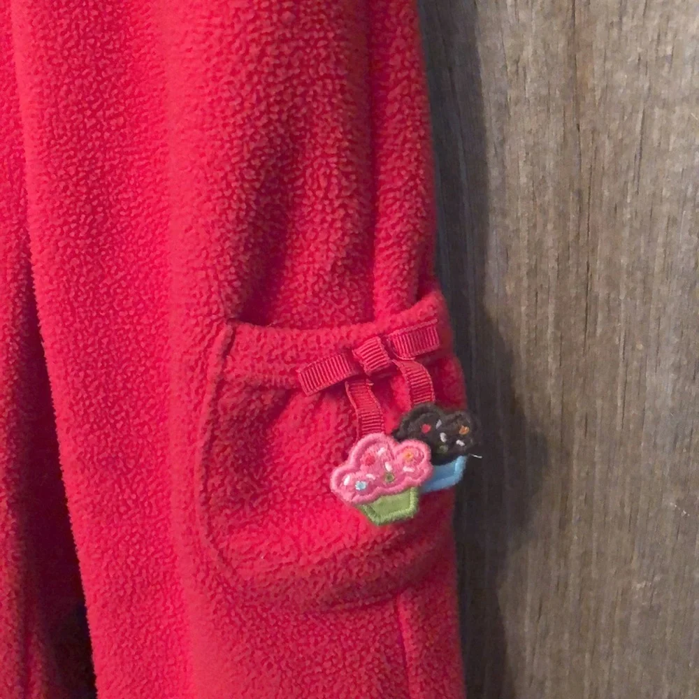 Gymboree Red Fleece Pants Size 12-18 months 2007 Line